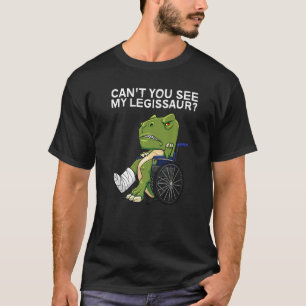 Cool Broken Leg For Men Boys Kids Broke Foot Ankle T-Shirt