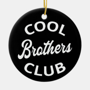 Cool Brothers Club I Ceramic Tree Decoration