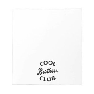 Cool Brothers Club I Notepad