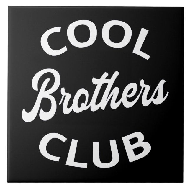 Cool Brothers Club I Tile (Front)