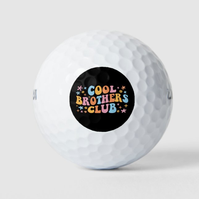 Cool Brothers Club III Golf Balls (Front)