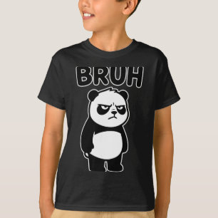 Cool Bruh Panda Men Women Kids Teens Funny Panda T-Shirt