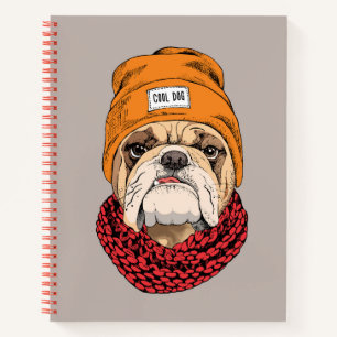 Cool Bulldog Notebook