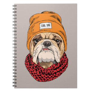 Cool Bulldog Notebook