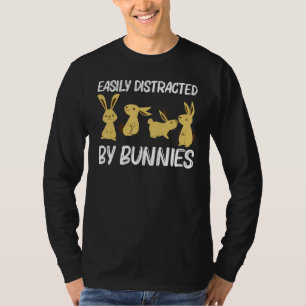 Cool Bunny Art For Men Women Rabbit Jersey Wooly P T-Shirt