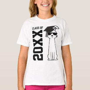 Cool  Bunny Graduate T-Shirt