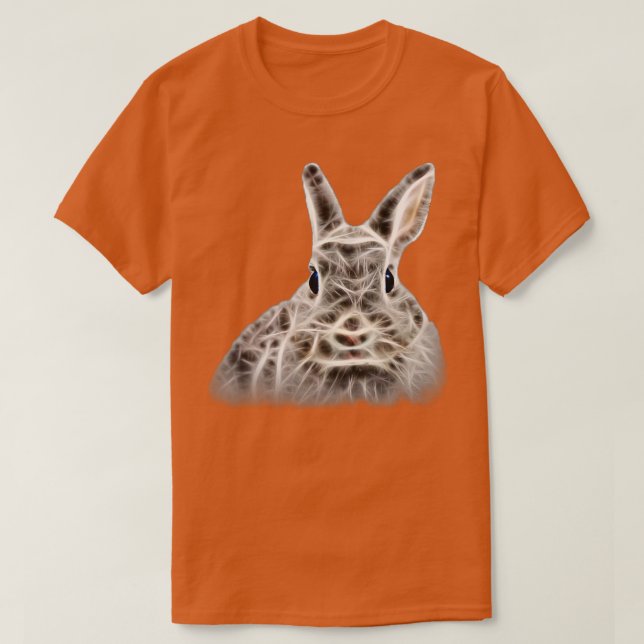 Cool Bunny Rabbit  Great Funny Easter Gift  T-Shirt (Design Front)