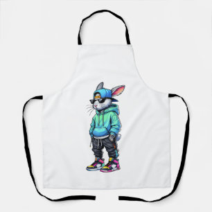 Cool Bunny Rabbit Sunglasses Easter Day For Boys M Apron