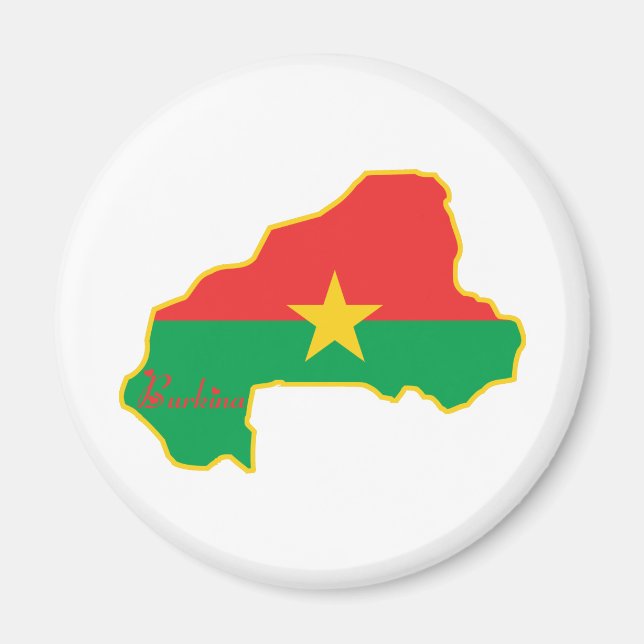 Cool Burkina Faso Magnet (Front)