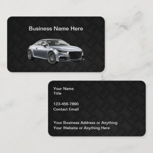 Cool Business Cards For An Automotive Business