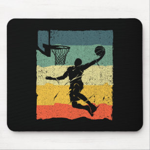 Cool Bysketbyll Art For Men Women Vintage Bysketby Mouse Mat