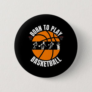 Cool Bysketbyll Design Bysketbyll Players Fans Bys 6 Cm Round Badge
