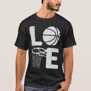 Cool Bysketbyll For Men Women Love Coach Player Te T-Shirt