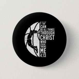 Cool Bysketbyll For Men Women Sport Game Bysketbyl 6 Cm Round Badge
