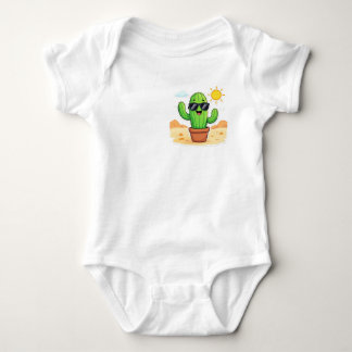 Cool Cactus | Be Happy Baby Bodysuit