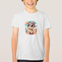 Cool Camel T-Shirt – Cute Desert Cartoon Animal Te