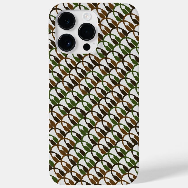 Cool Camouflage Headphones Design Audio Pattern Case-Mate iPhone Case (Back)