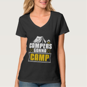 Cool Campers Gonna Camp Tent Camping Camper Owners T-Shirt