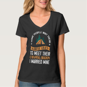 Cool Camping Buddies For Men Women Funny Husband T-Shirt