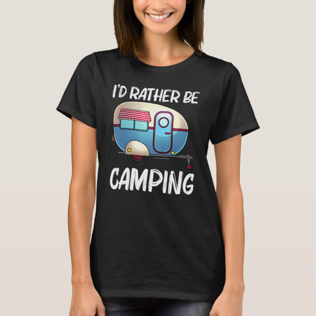 Cool Camping For Men Women Recreational Vehicle Tr T-Shirt (Front)
