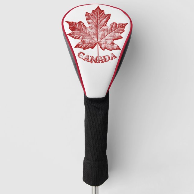 Cool Canada Golf Vintage Canada Driver Cover (Front)