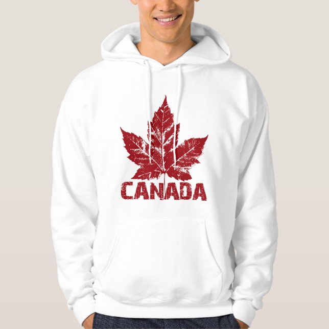Cool Canada Hoodie Retro Canada Souvenir Shirts (Front)