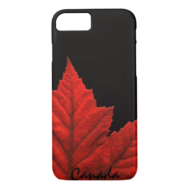 Cool Canada iPhone 7 case Canada Maple Leaf Gift (Back)