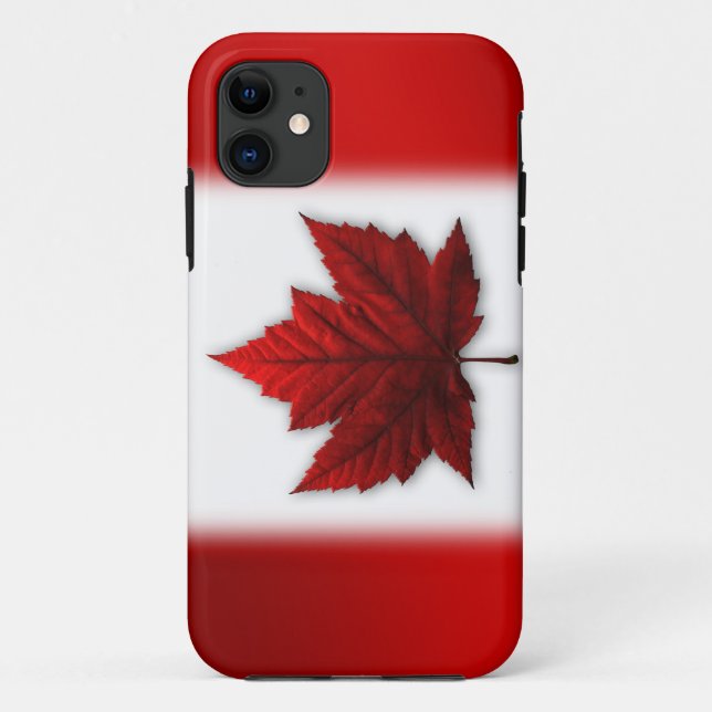 Cool Canada iPhone Case Canada Flag Souvenirs (Back)
