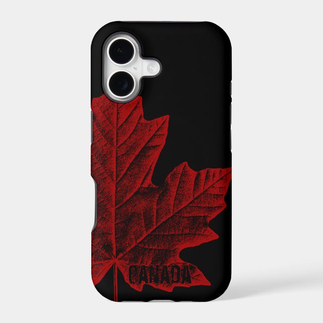 Cool Canada iPhone Cases Canada Maple Leaf Gift (Back)