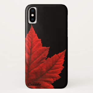 Cool Canada iPhone X Case Canada Maple Leaf Gift