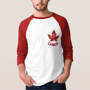 Cool Canada Jersey Retro Maple Leaf Souvenir T-Shirt