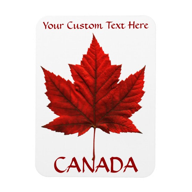 Cool Canada Magnet Personalized Canada Souvenir (Vertical)