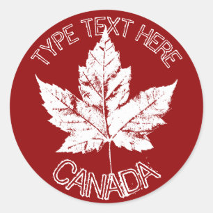 Cool Canada Stickers Personalised Canada Sticker