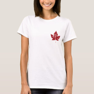 Cool Canada T-shirt Retro Maple Leaf Souvenir