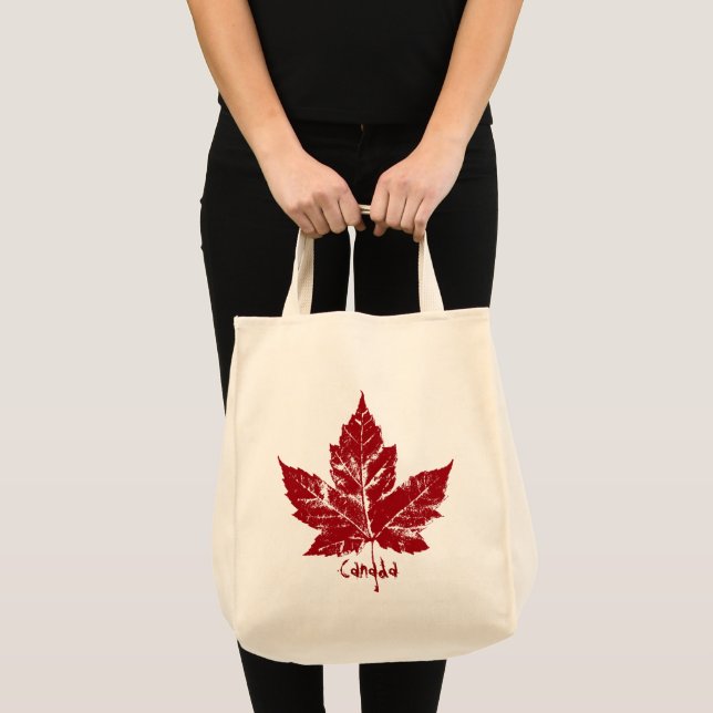 Cool Canada Tote Bag Retro Canada Totebag (Front (Product))