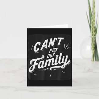 Cool Cant Pick Our Family Costume Card
