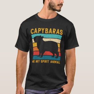 Cool Capybara For Rodent Spirit Animal Zoologist G T-Shirt