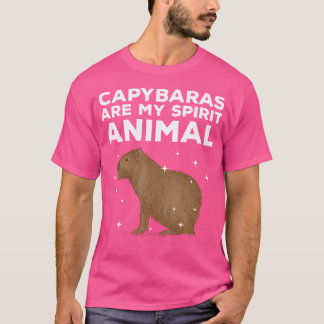 Cool Capybara For Rodent Spirit Animal Zoologist T-Shirt