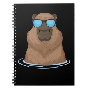 Cool Capybara Sunglasses Rodent Capybaras Notebook