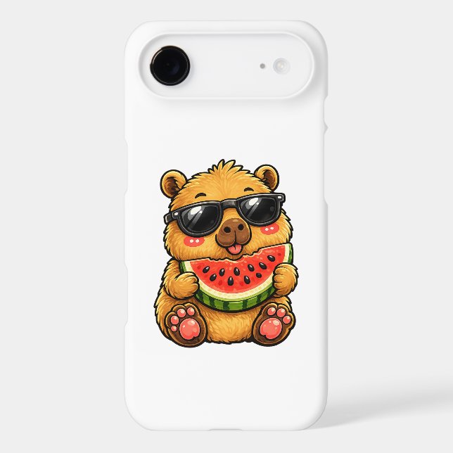 Cool Capybara Watermelon Summer (Back)