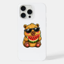 Cool Capybara Watermelon Summer