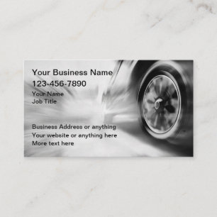 Cool Car Automotive Services Business Card