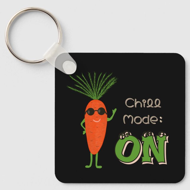 Cool Carrot Collection Key Ring (Front)