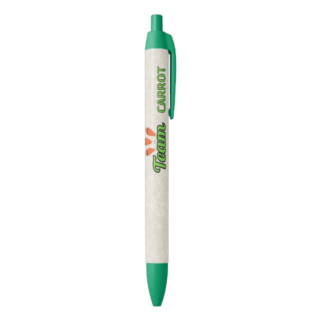 Cool Carrot Squad Black Ink Pen (Bottom (Vertical))