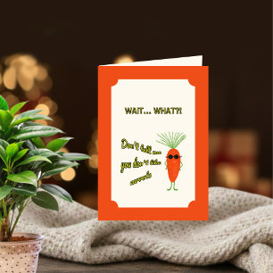 Cool Carrot Squad Collection Birthday Card