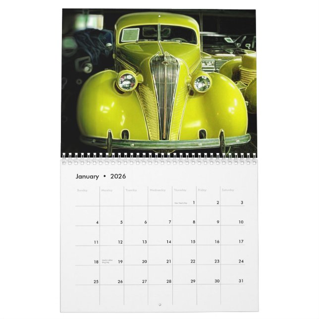 Cool Cars 2015 Calendar (Jan 2026)