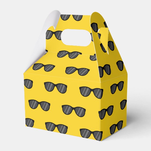 Cool Cartoon Sunglasses Favour Box (Front Side)
