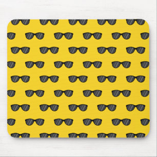 Cool Cartoon Sunglasses Mouse Mat