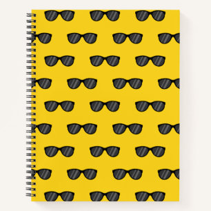 Cool Cartoon Sunglasses Notebook