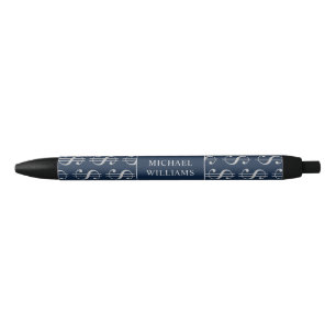 Cool Cash Dollar Signs with Any Name Black Ink Pen